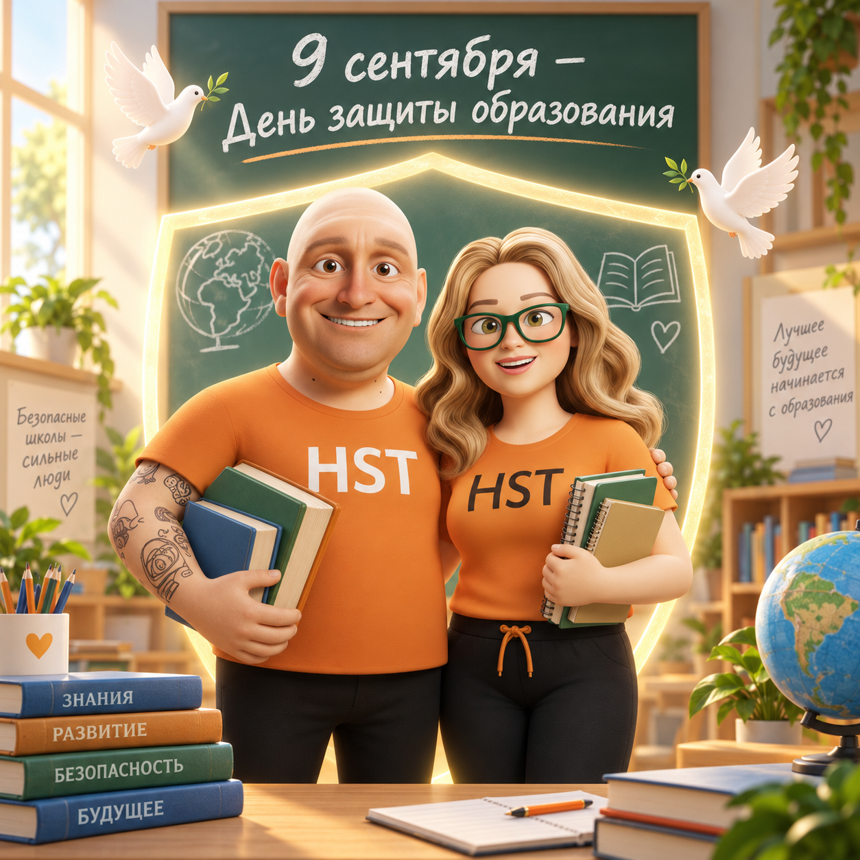 Пусть знания всегда остаются под защитой