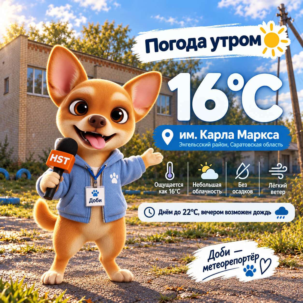 Погода с Доби