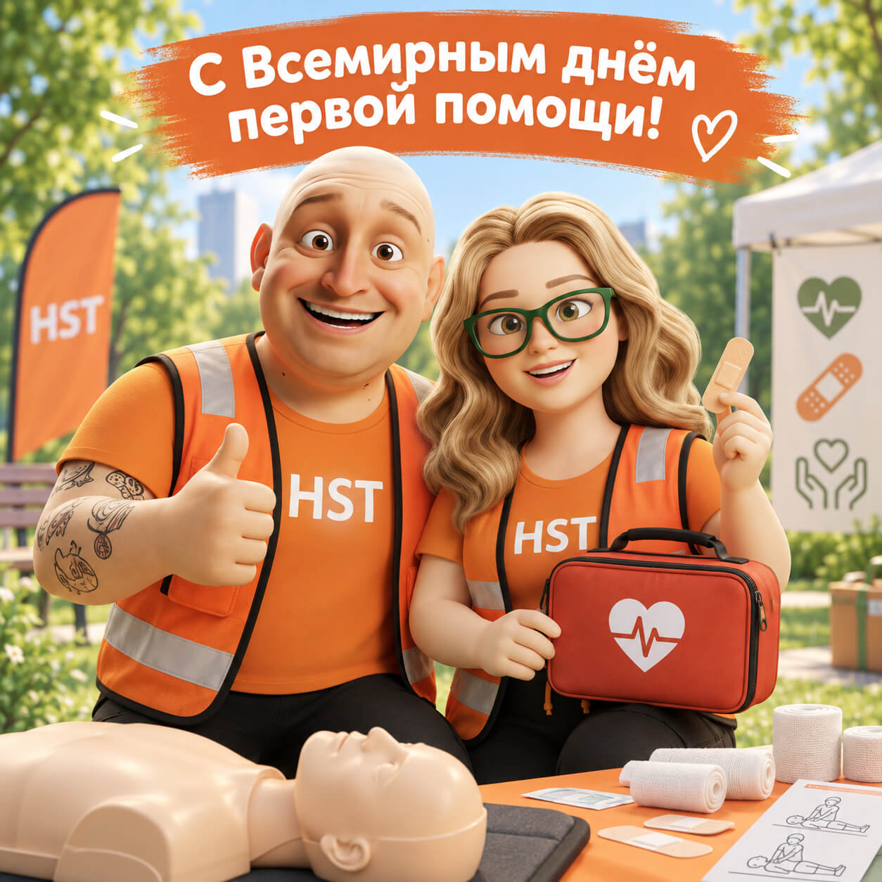 С Всемирным днём первой помощи! ❤️