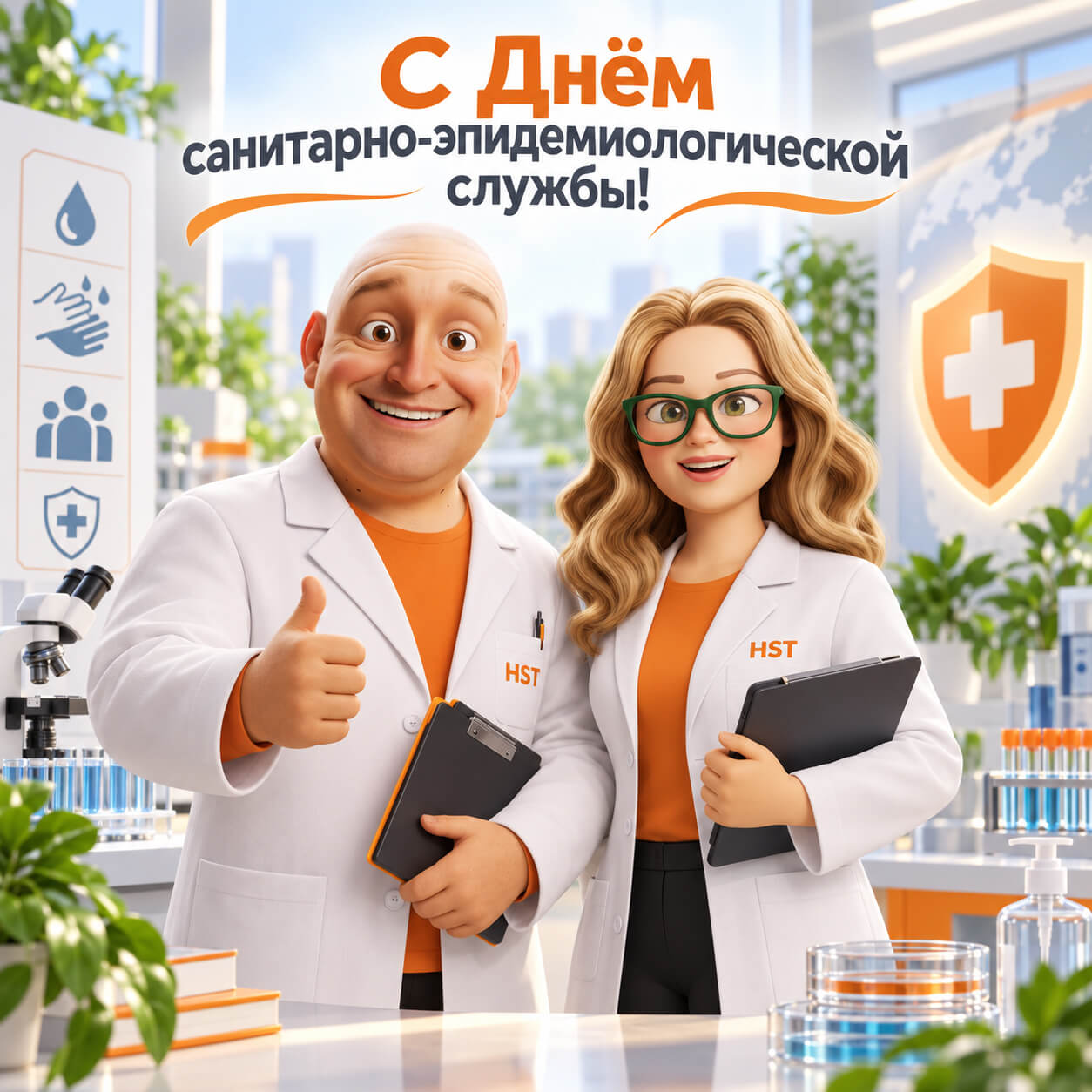 С Днём санитарно-эпидемиологической службы