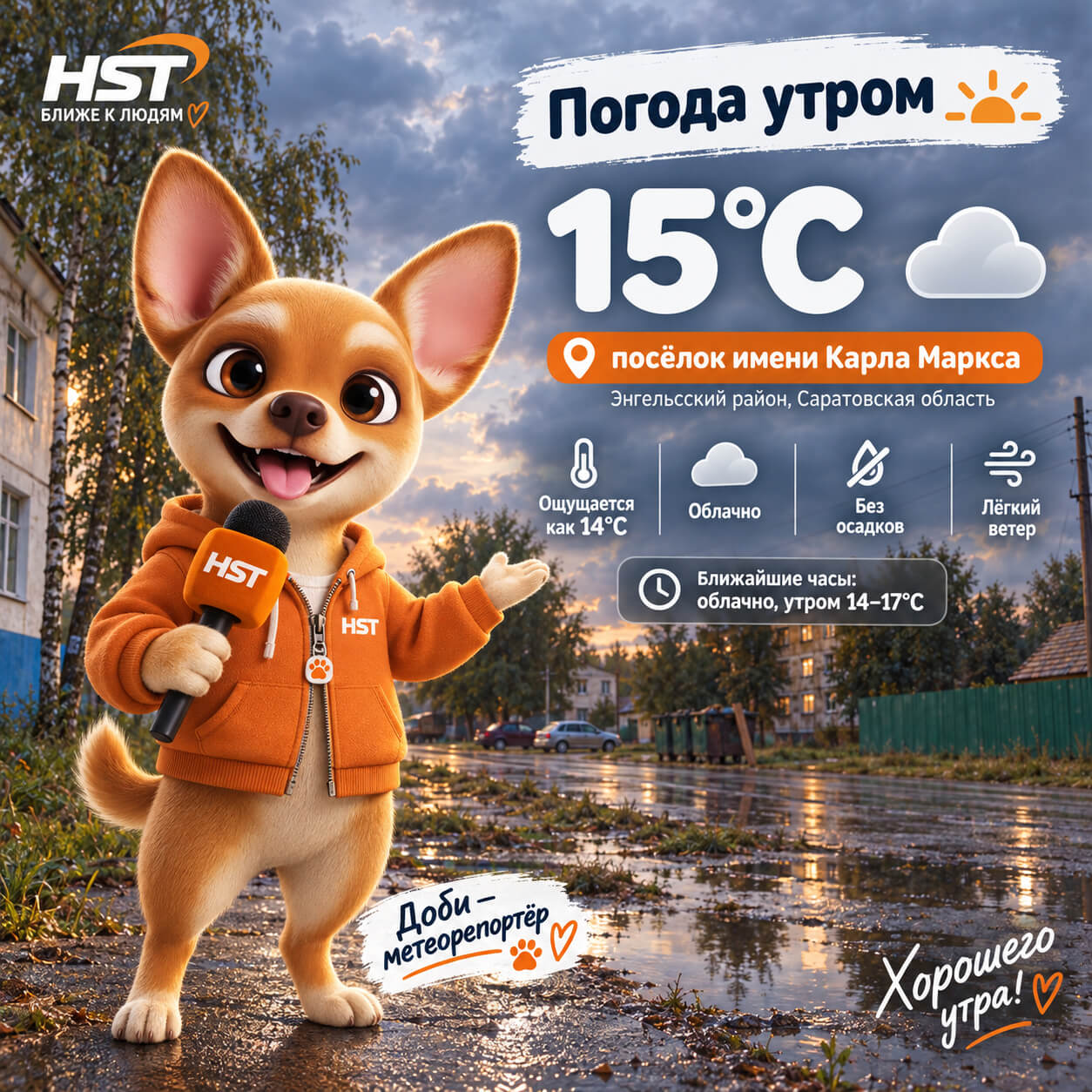 Погода с Доби