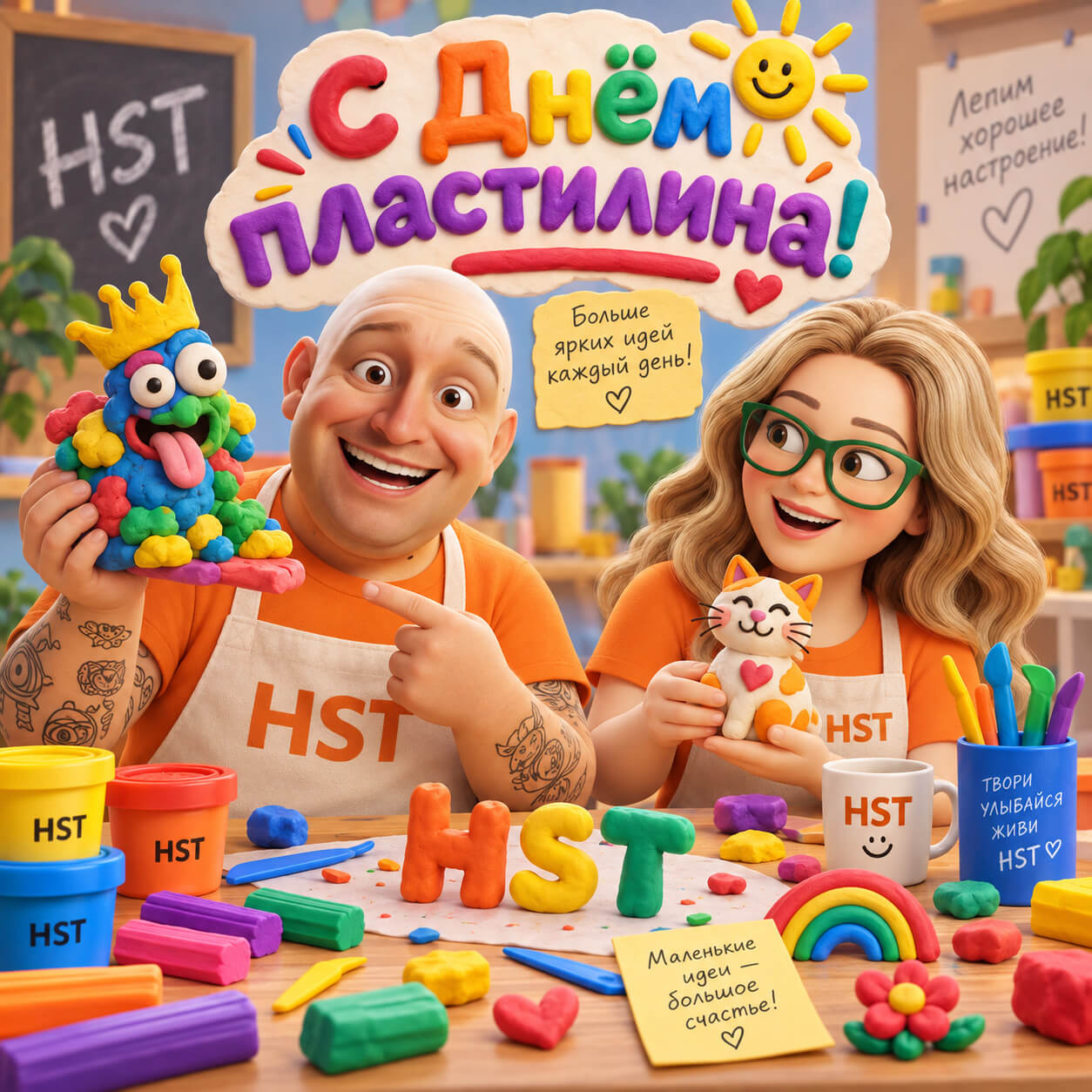 Лепим хорошее настроение