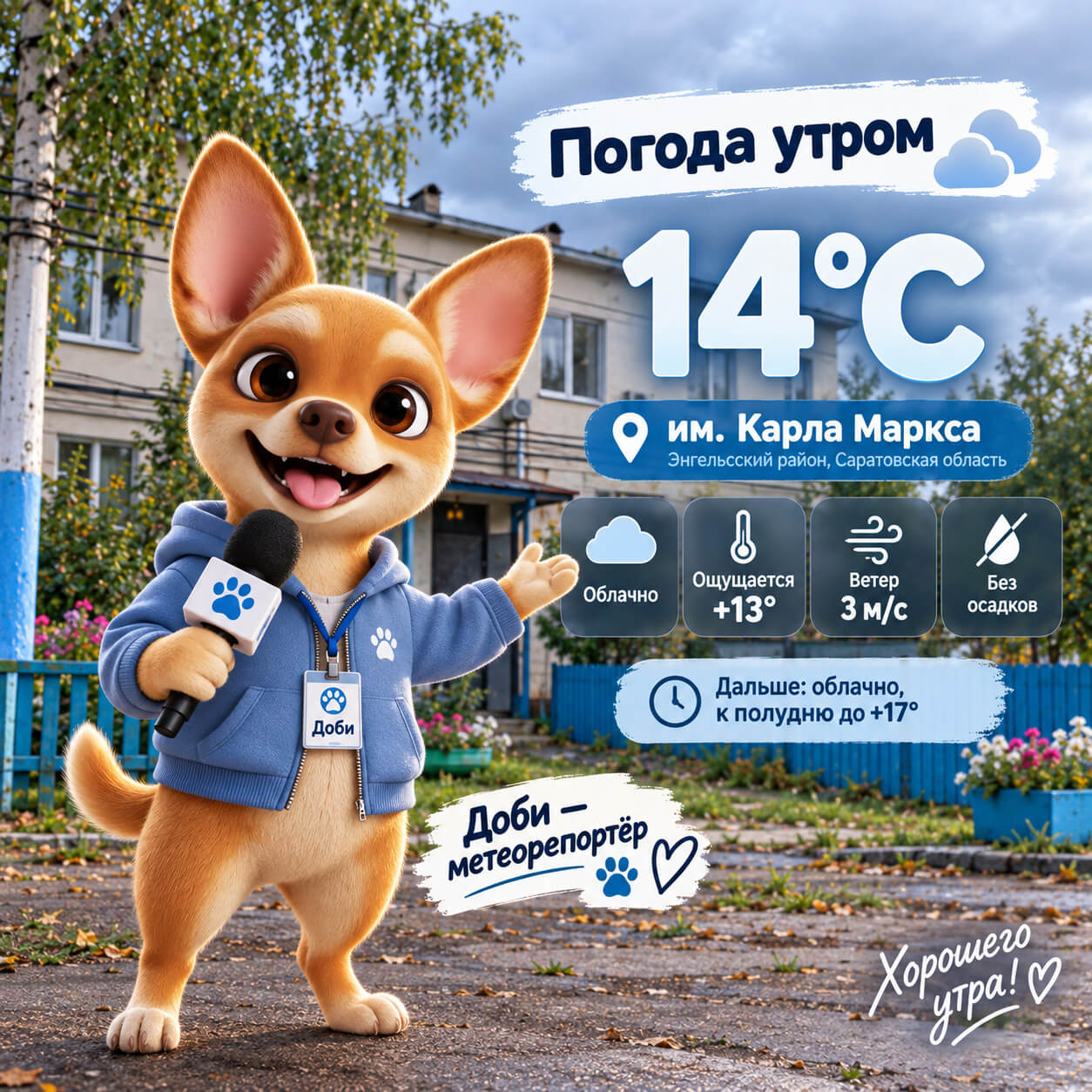 Погода с Доби