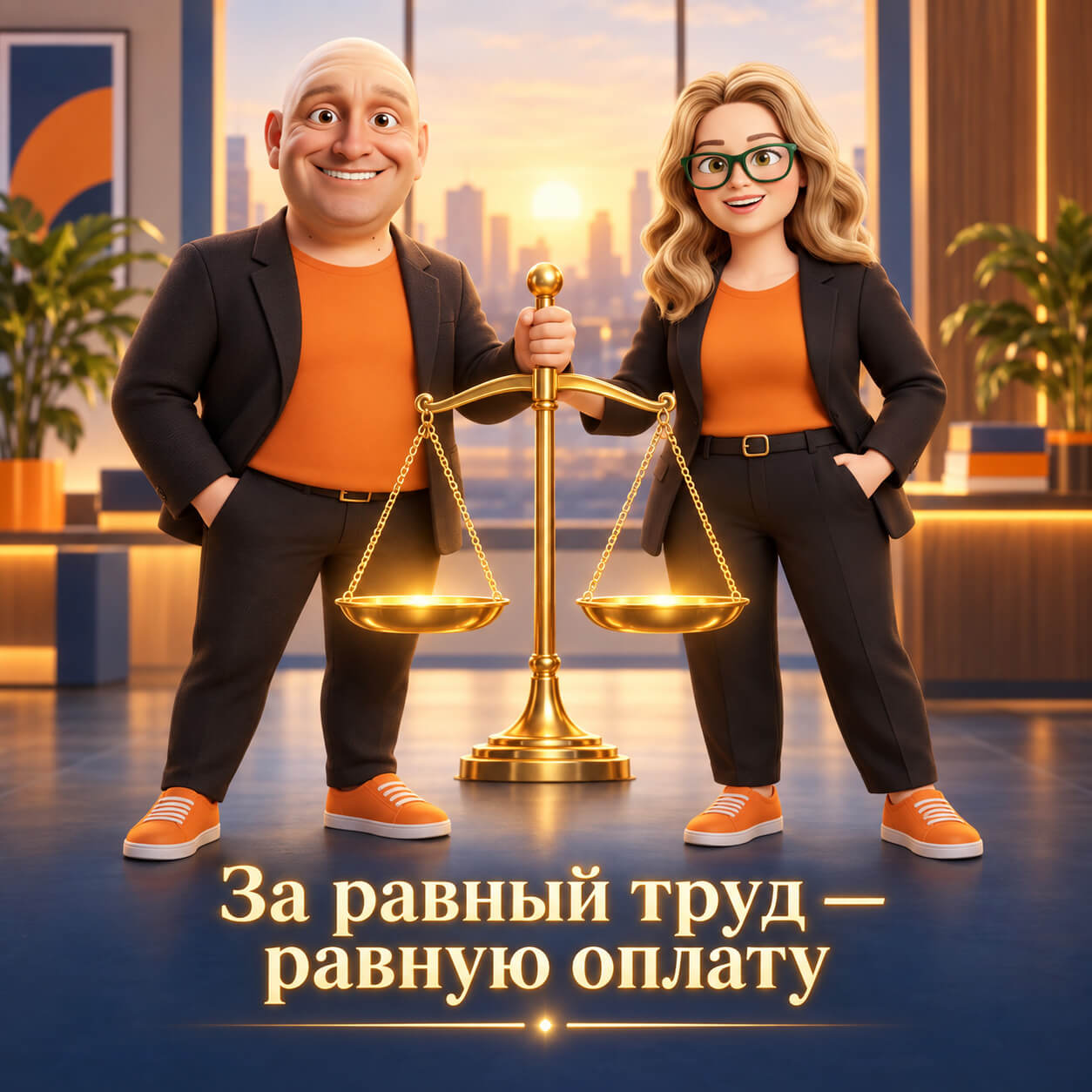 За равный труд — равную оплату