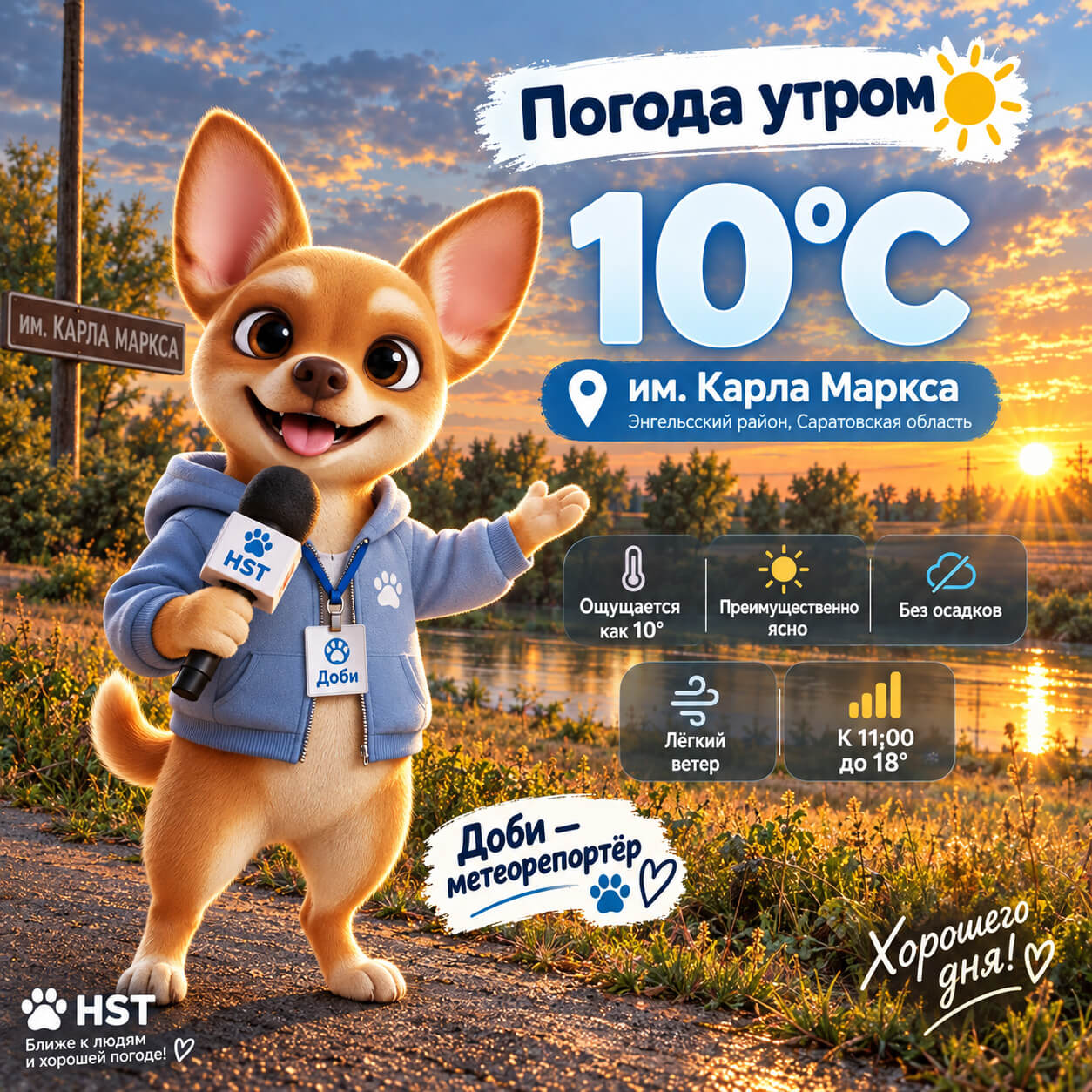 Погода с Доби