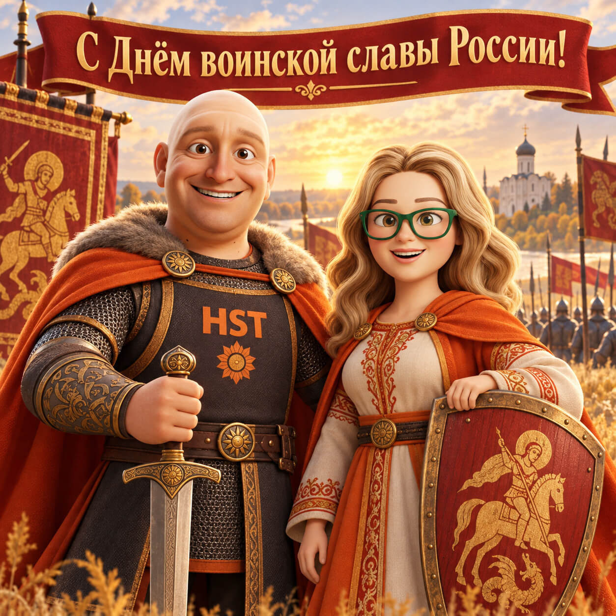 С Днём воинской славы России