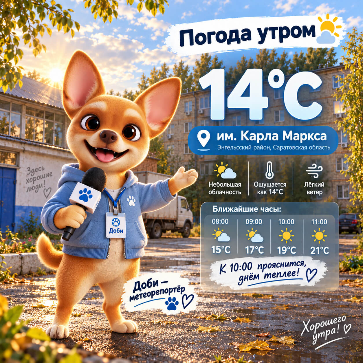 Погода с Доби