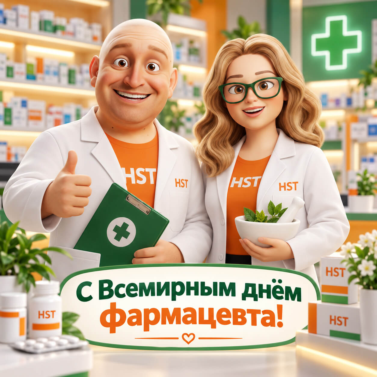 С Всемирным днём фармацевта