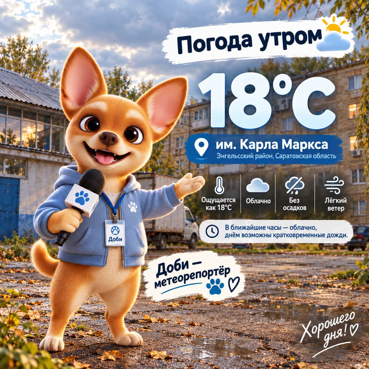 Погода с Доби