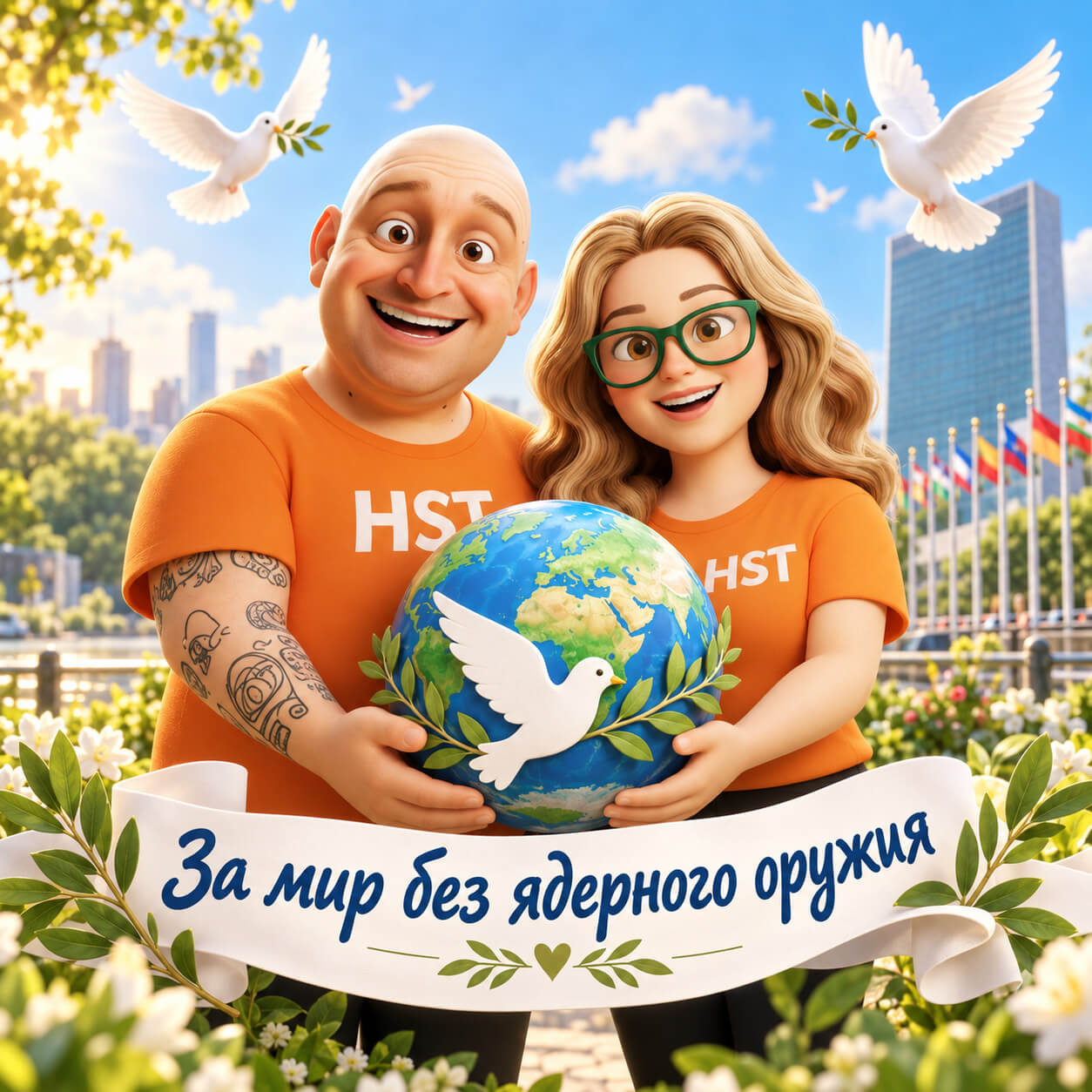 Пусть у мира будет будущее без ядерного оружия