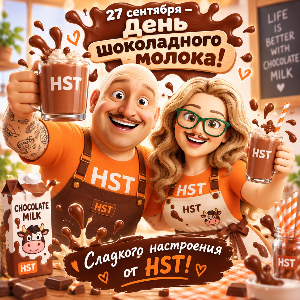 Сегодня можно быть шоколадными