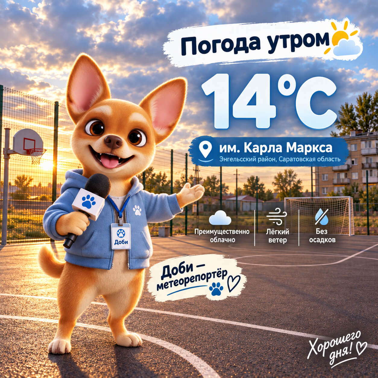 Погода с Доби