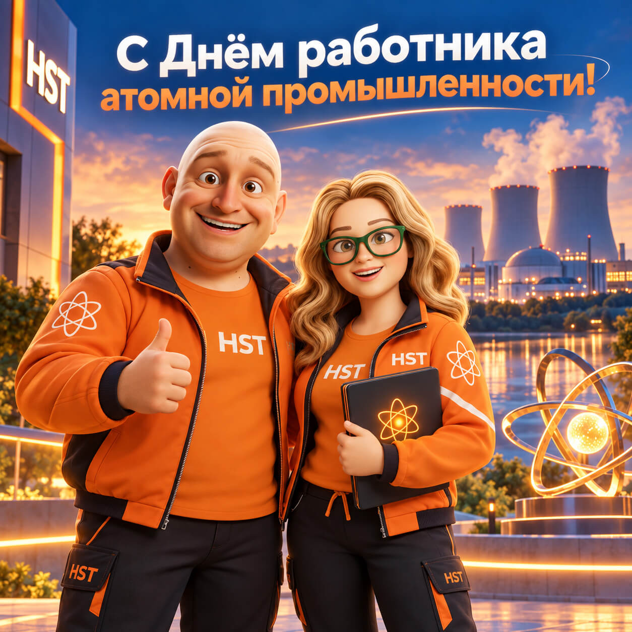 С Днём работника атомной промышленности