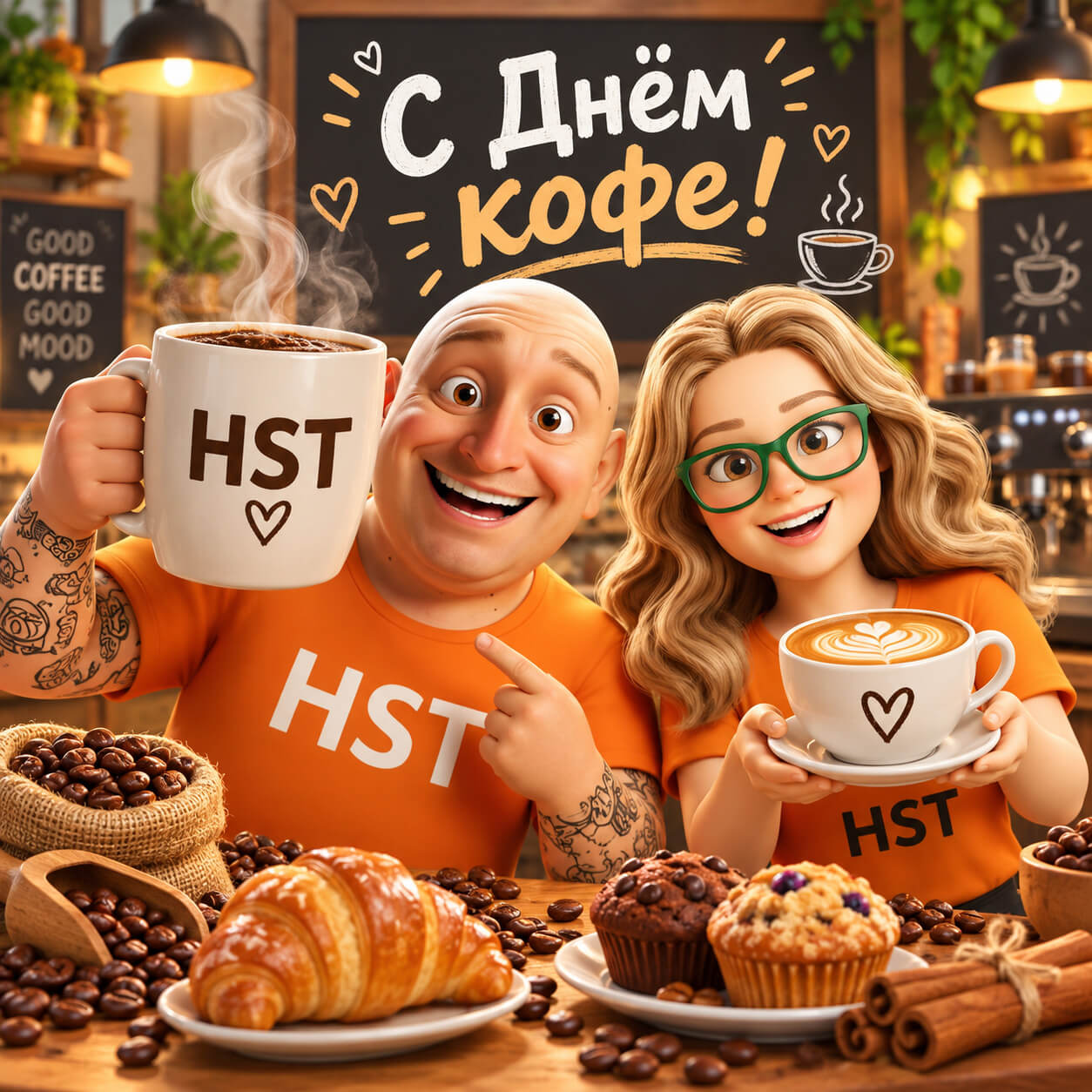 С Днём кофе