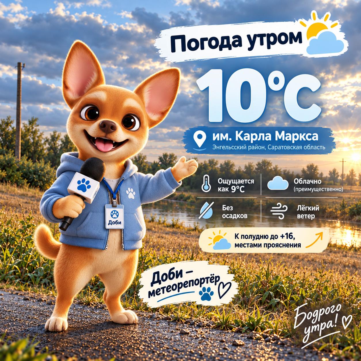 Погода с Доби