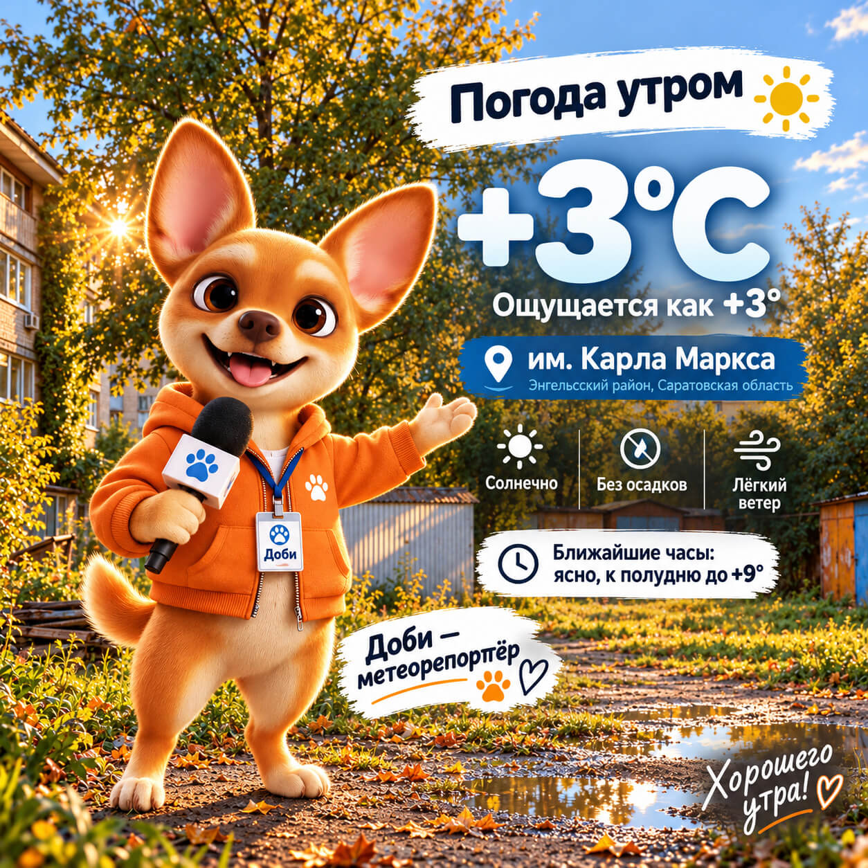 Погода с Доби