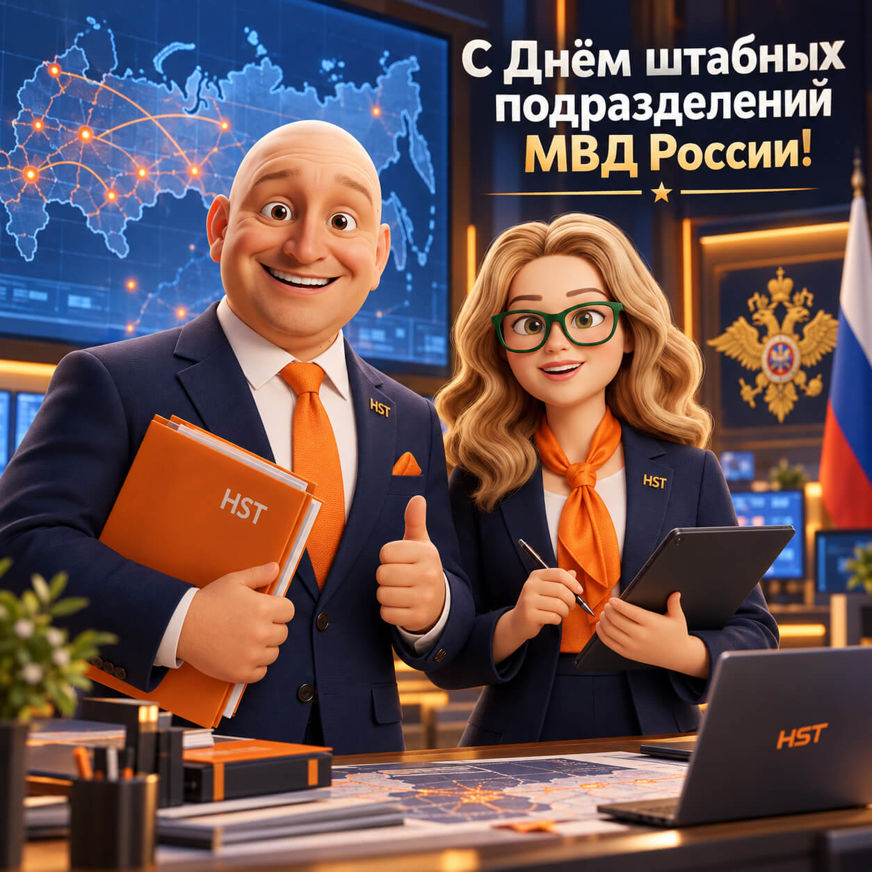 С Днём штабных подразделений МВД России