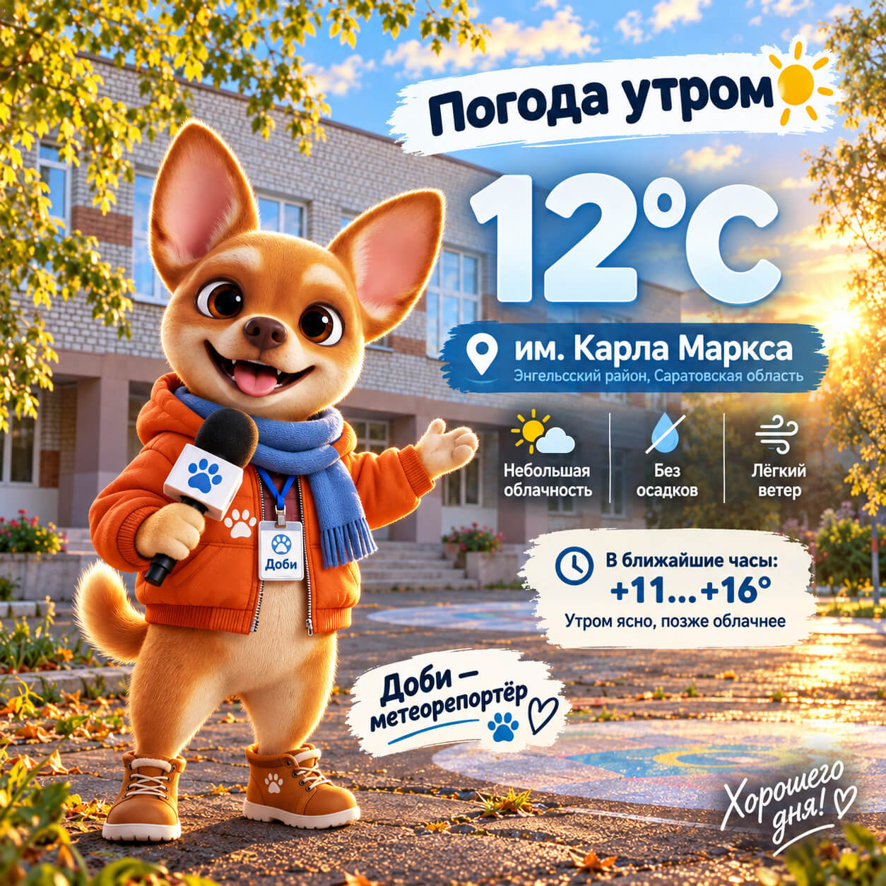 Погода с Доби