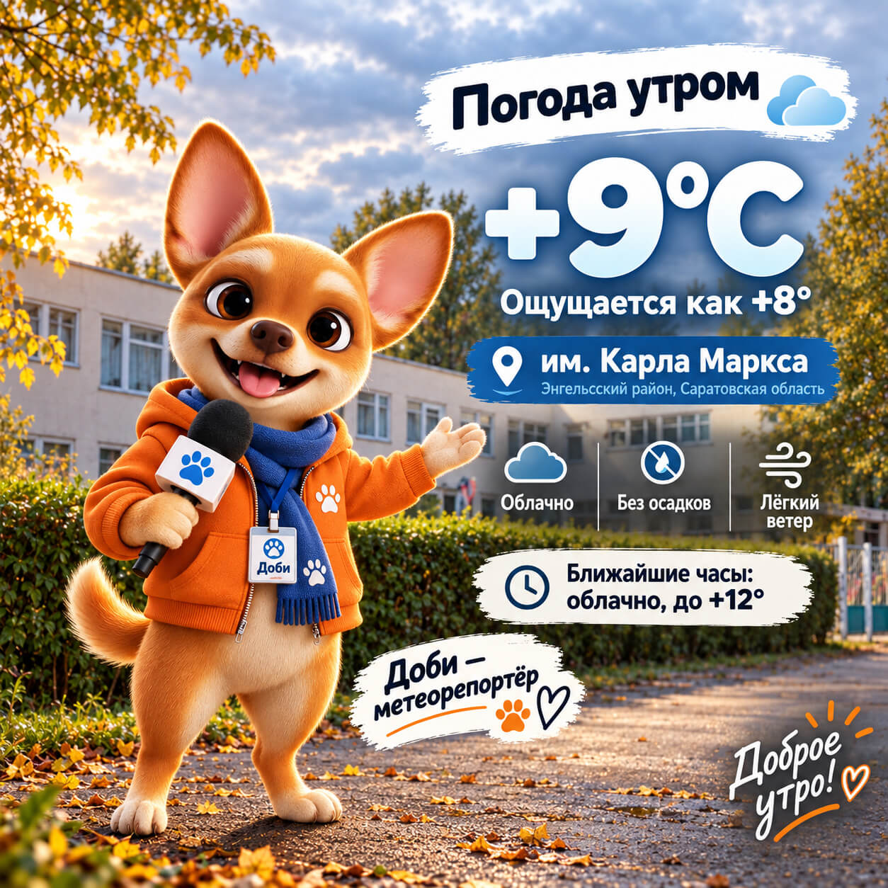 Погода с Доби