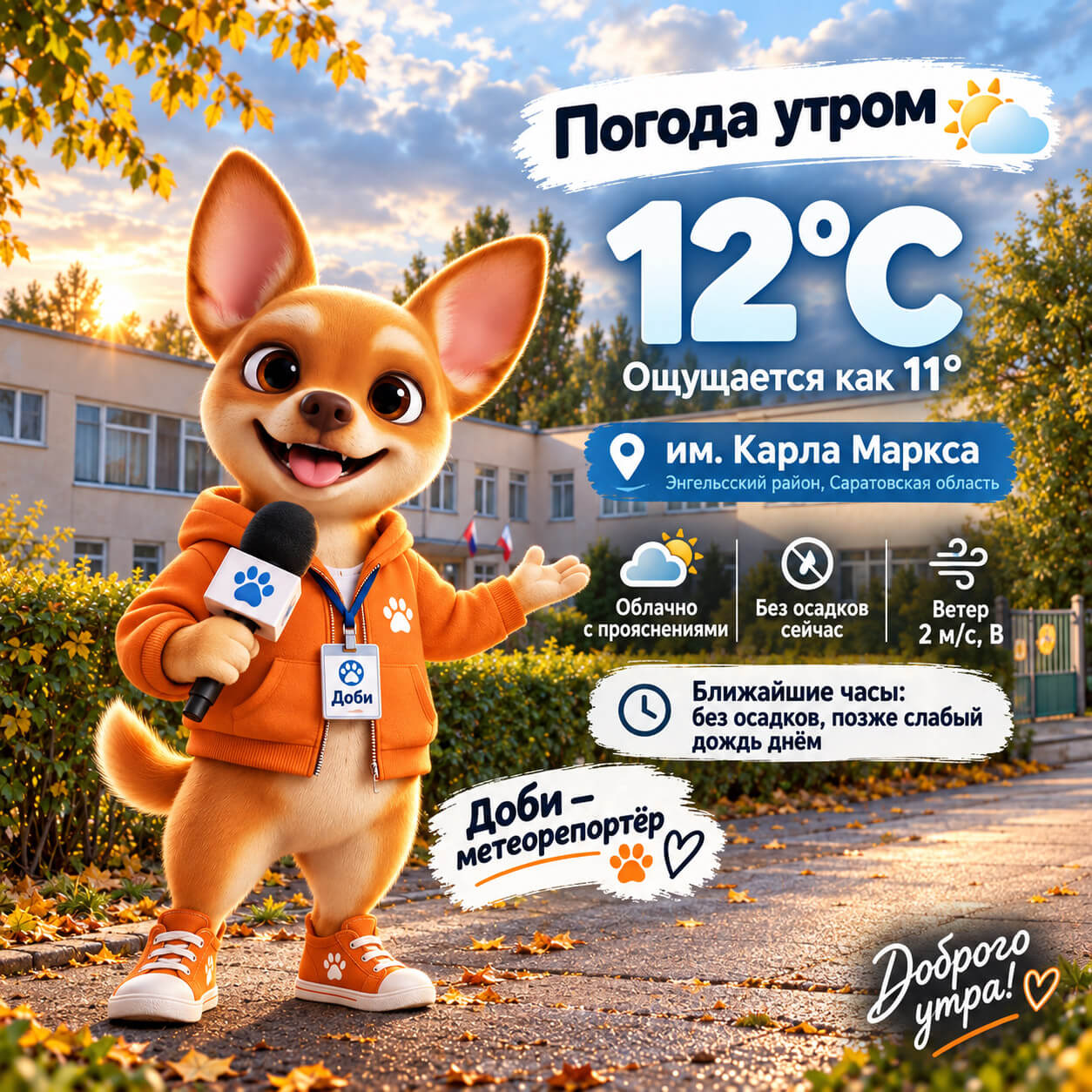 Погода с Доби