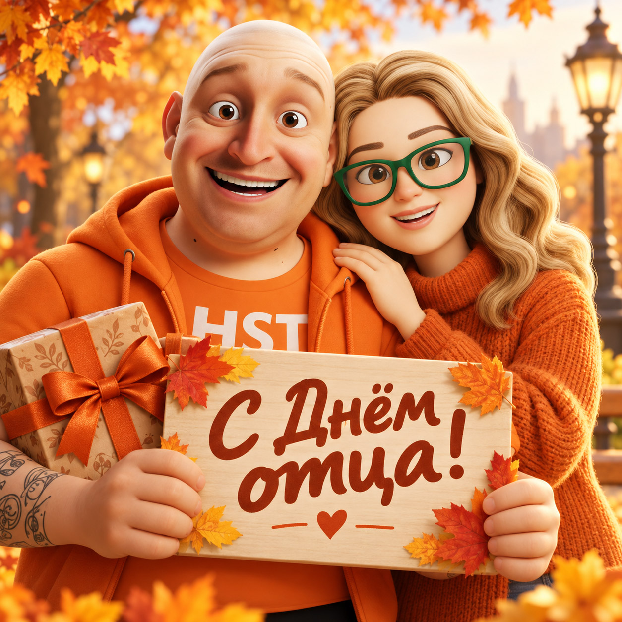 С Днём отца, дорогие наши папы