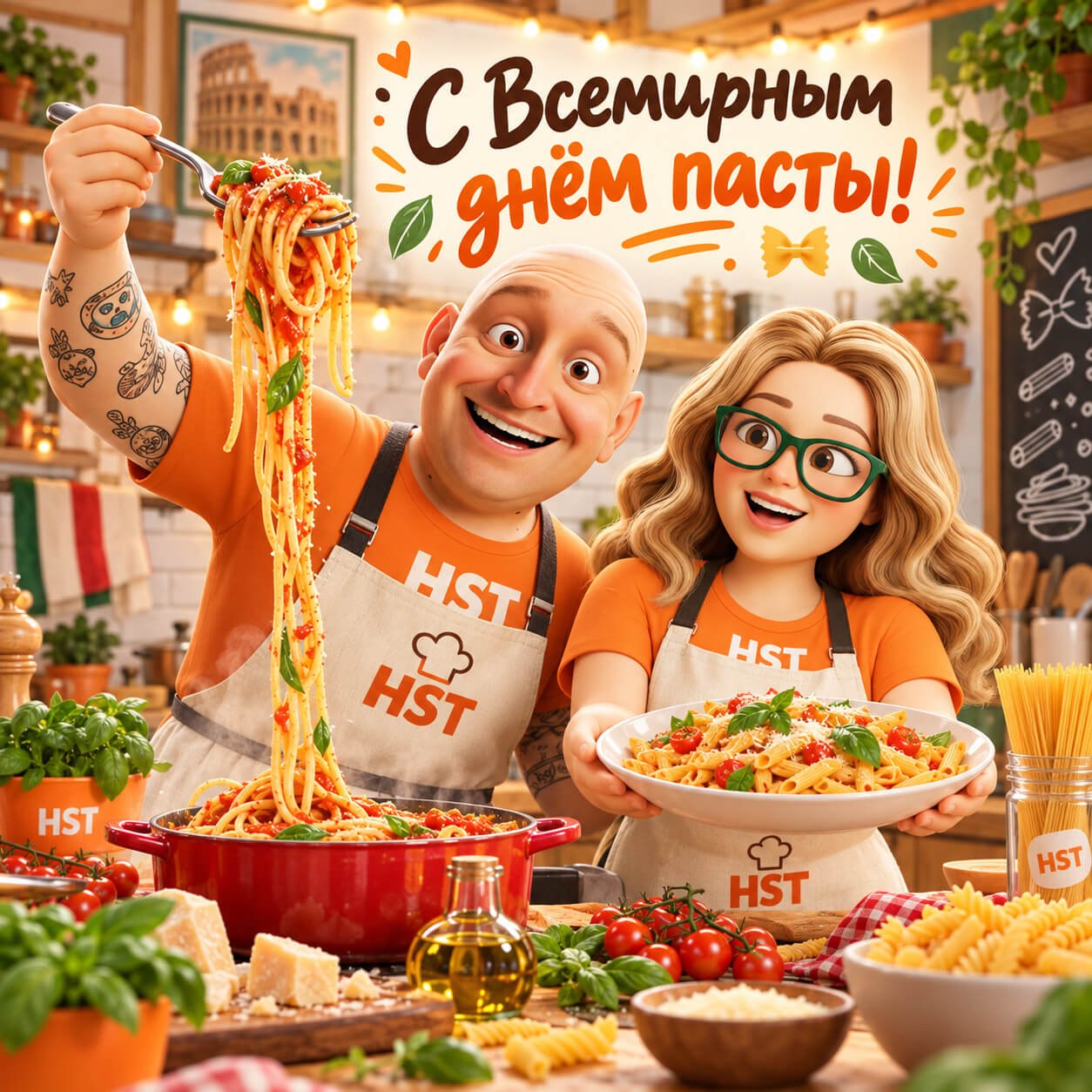 С ВСЕМИРНЫМ ДНЁМ ПАСТЫ