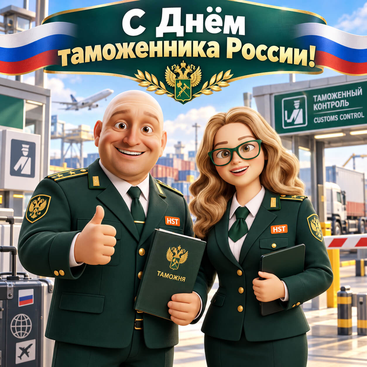 С Днём таможенника России