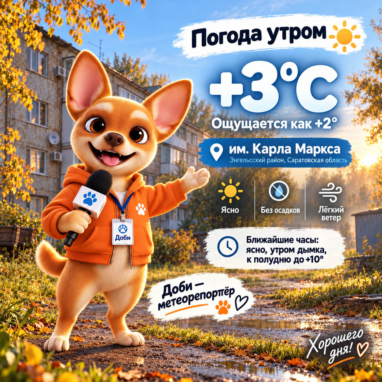 Погода с Доби