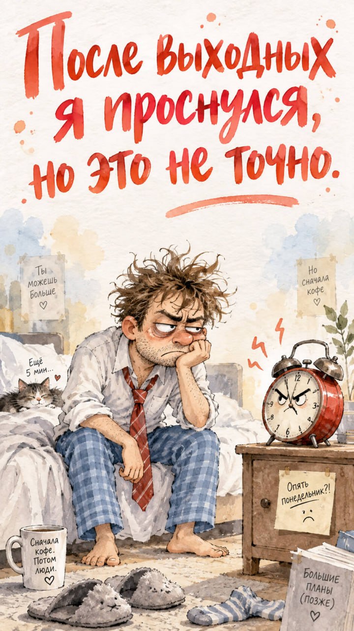 Понедельничные — открытка 2, 21 сентября 2026, HST AI