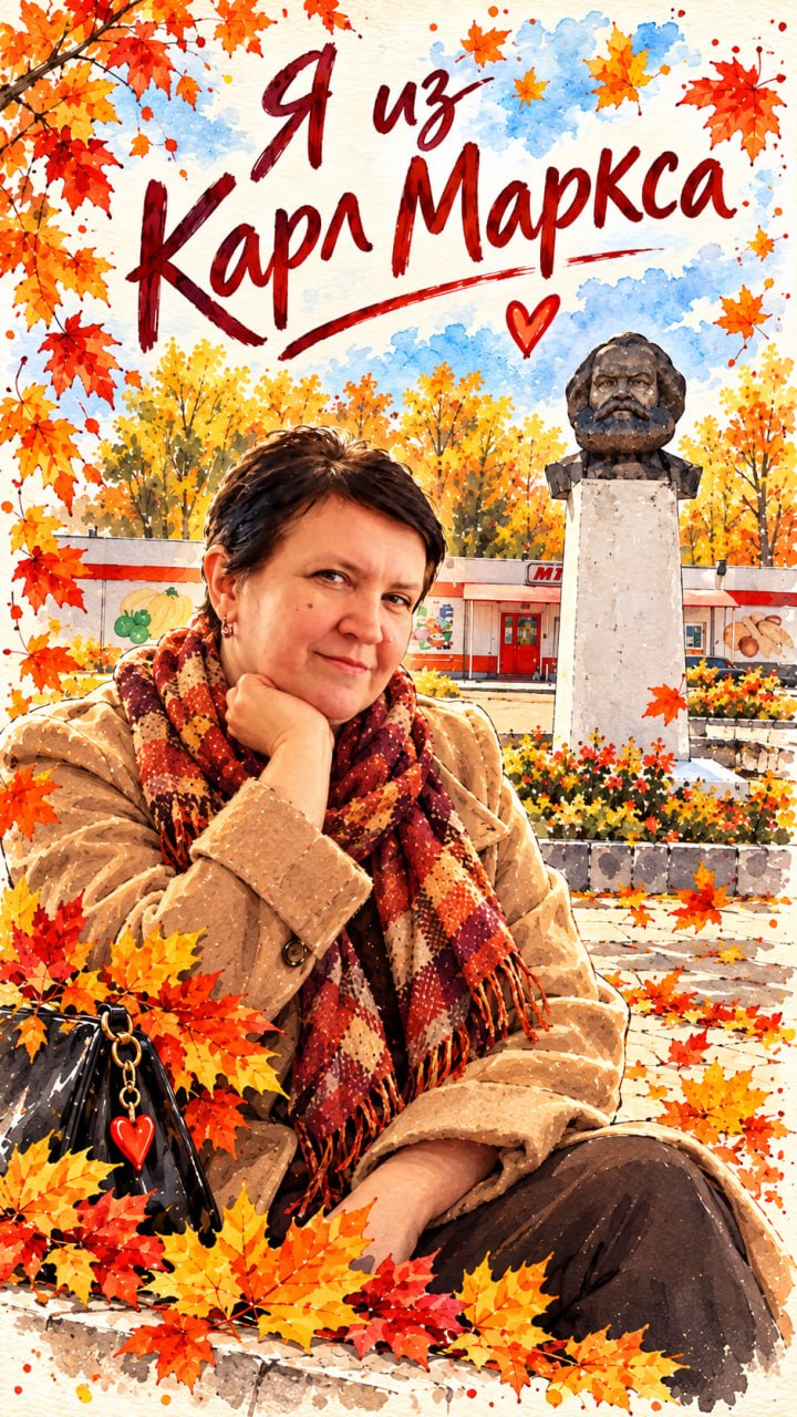 Я из Карла Маркса! — открытка 1, 1 октября 2026, HST AI