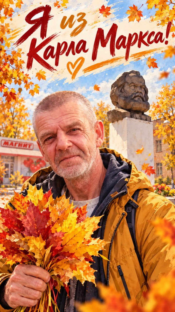 Я из Карла Маркса! — открытка 3, 5 октября 2026, HST AI