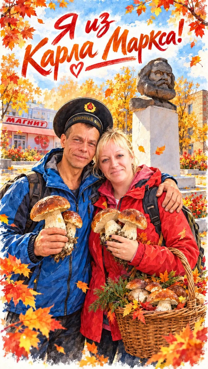 Я из Карла Маркса! — открытка 3, 9 октября 2026, HST AI
