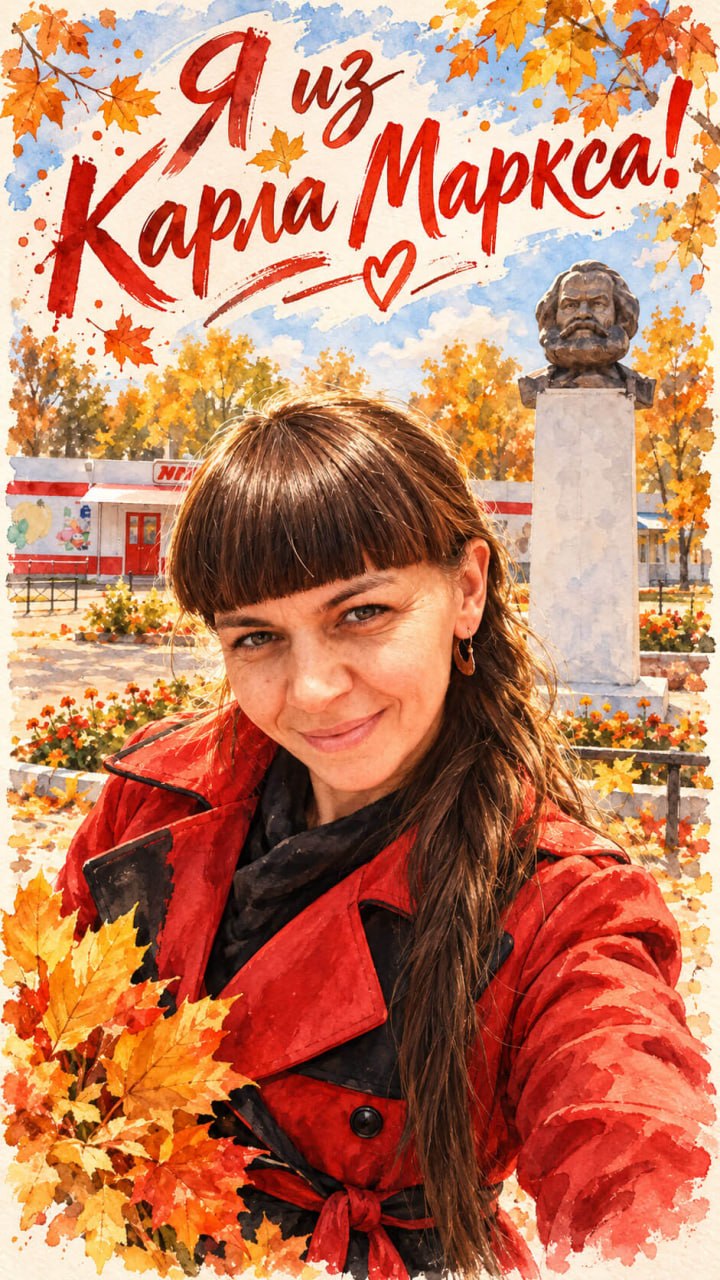 Я из Карла Маркса! — открытка 3, 10 октября 2026, HST AI