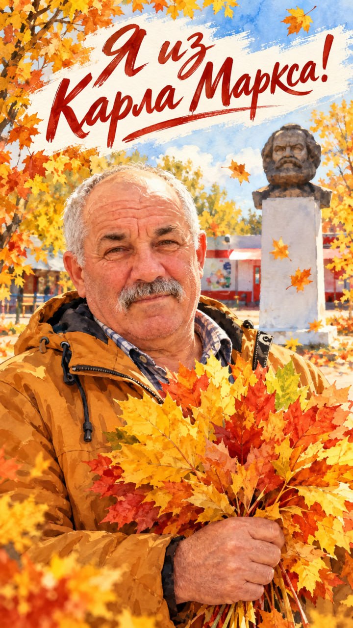 Я из Карла Маркса! — открытка 2, 12 октября 2026, HST AI