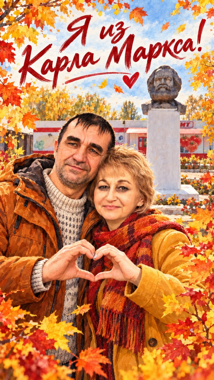 Я из Карла Маркса! — открытка 2, 12 октября 2026, HST AI