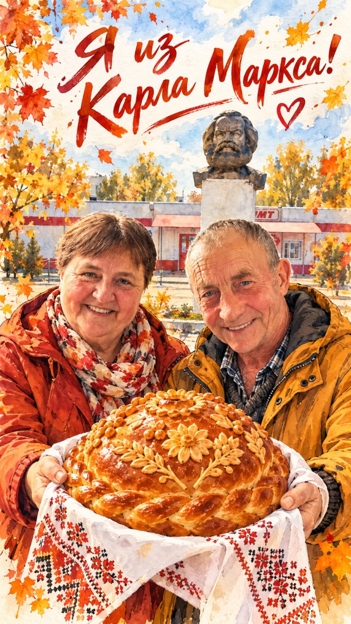 Я из Карла Маркса! — открытка 4, 16 октября 2026, HST AI