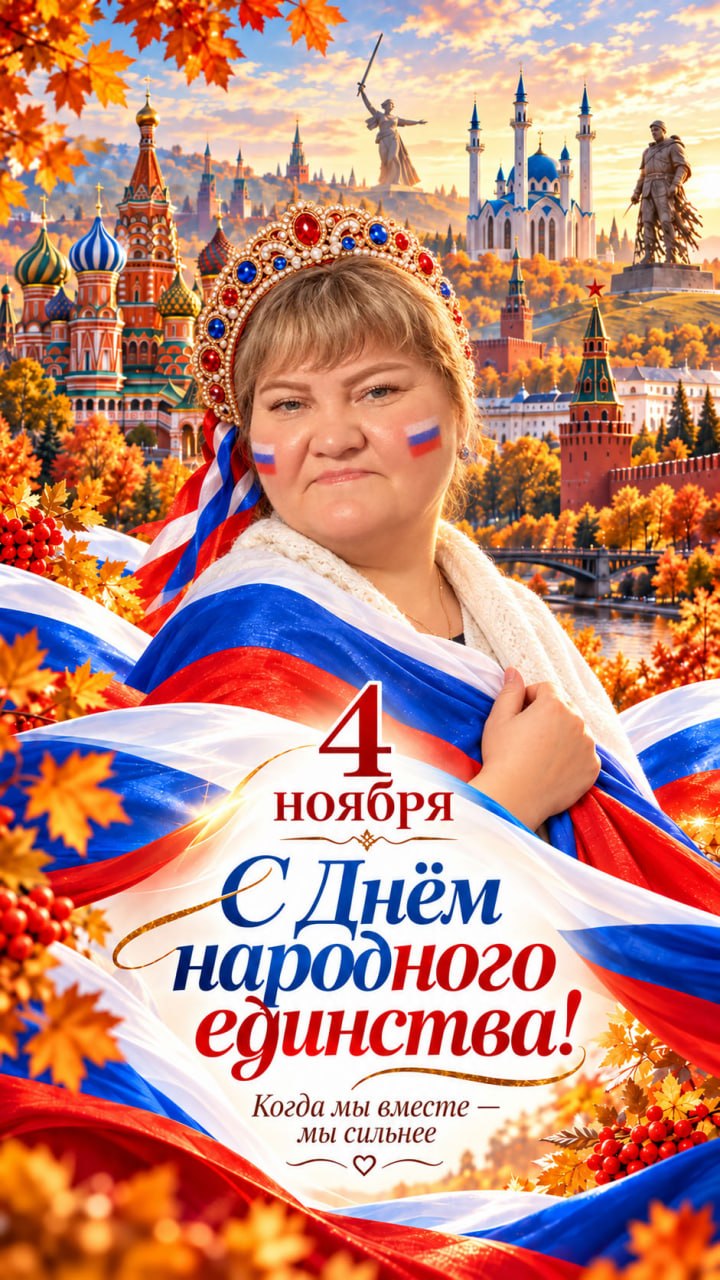 Скоро День народного единства! — открытка 4, 21 октября 2026, HST AI