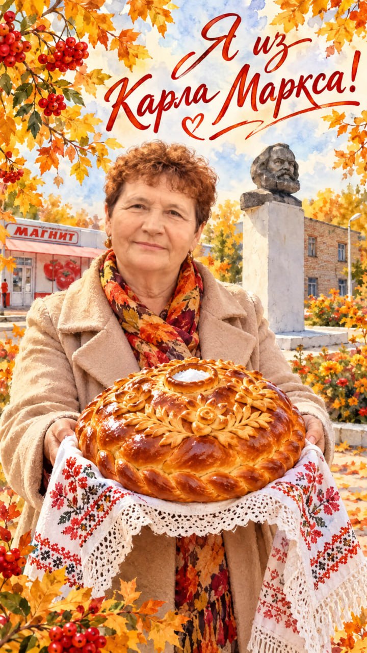 Я из Карла Маркса! — открытка 4, 26 октября 2026, HST AI