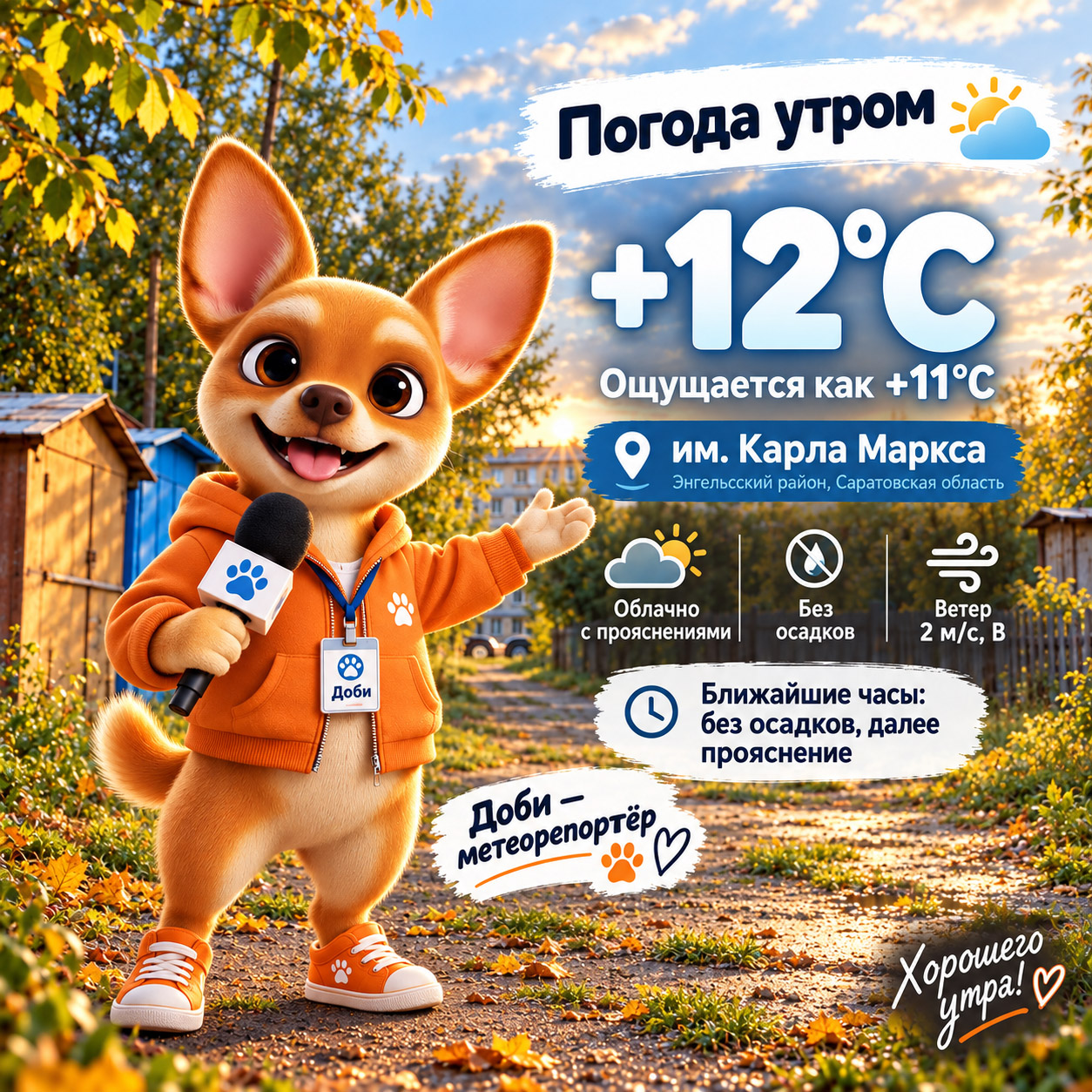 Погода с Доби HST