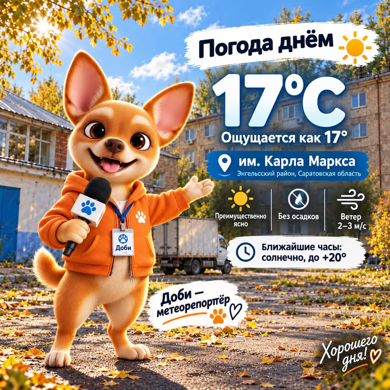 Погода с Доби HST