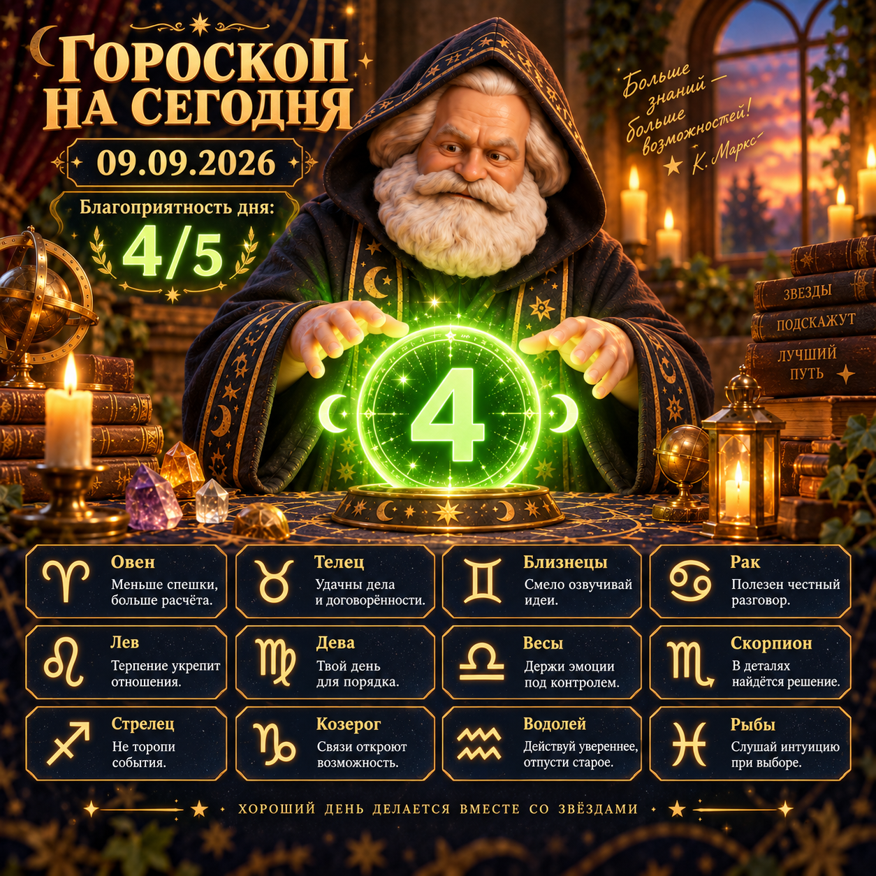 Гороскоп на сегодня