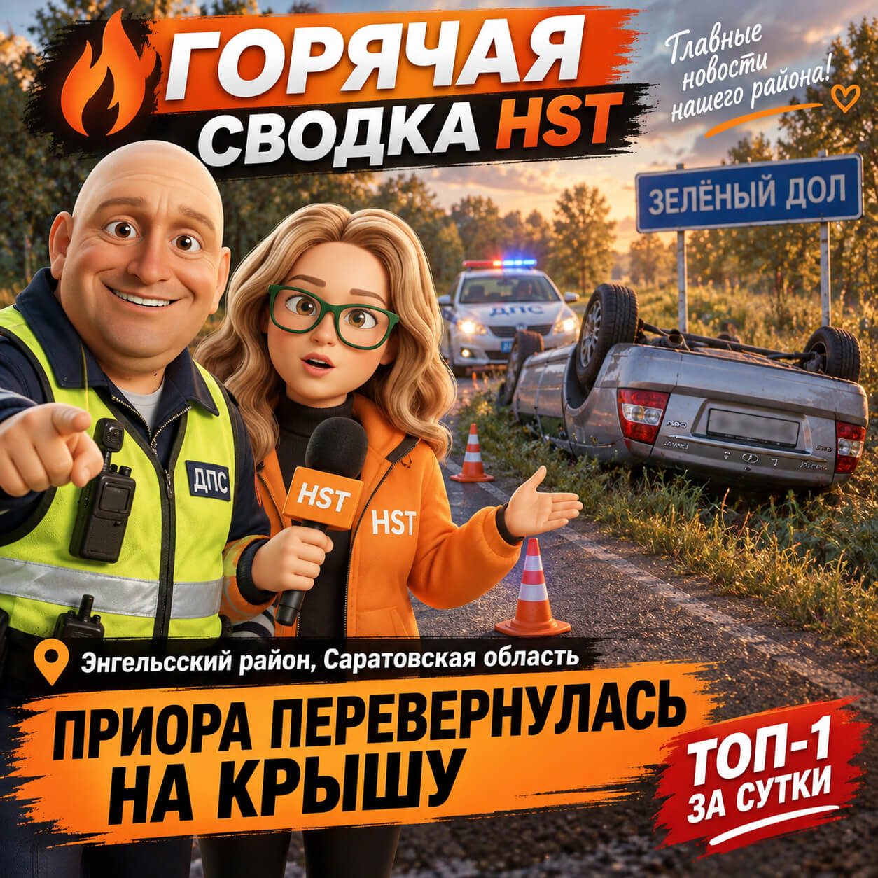 Горячая сводка HST — новости Энгельсского района